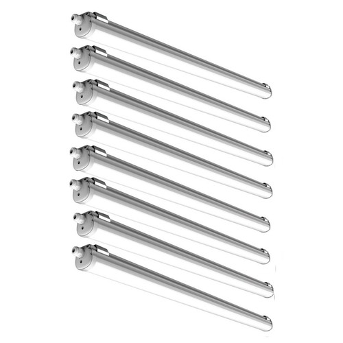 8er set led - set, feuchtraumleuchte