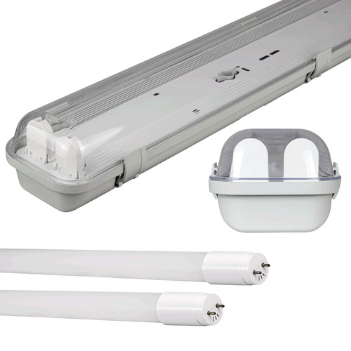 Led feuchtraumleuchte 2x60cm - feuchtraumleuchte,